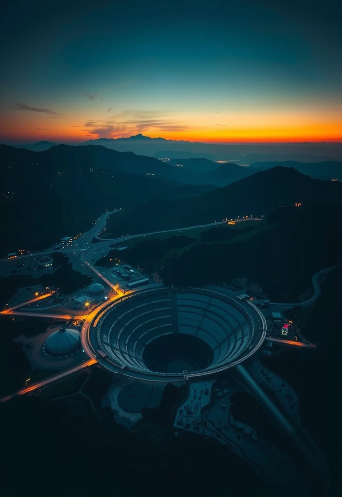 Vista aérea sectorial